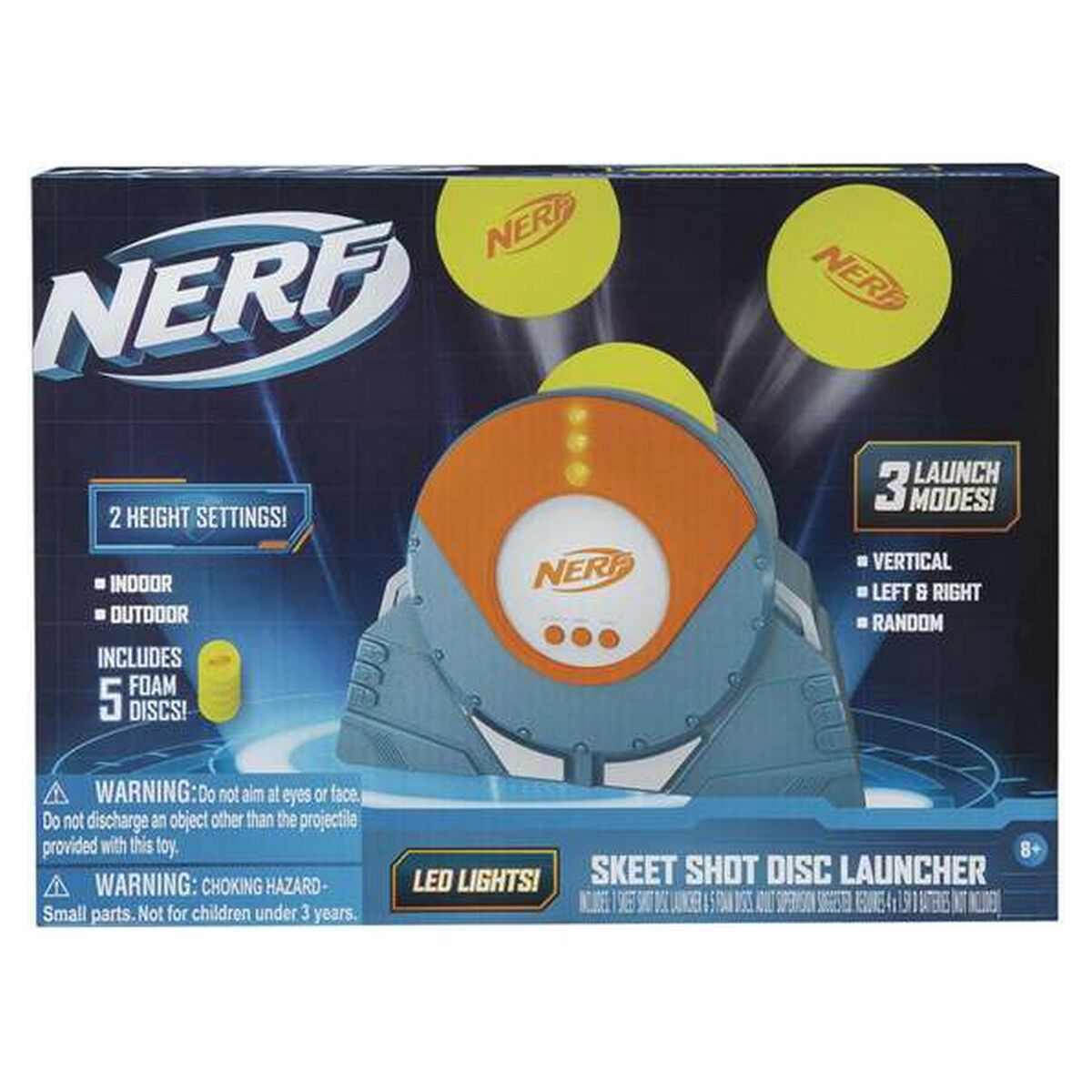 Gioco Skeet Shot Disc Launcher Nerf (ES) - Disponibile in 3-4 giorni lavorativi