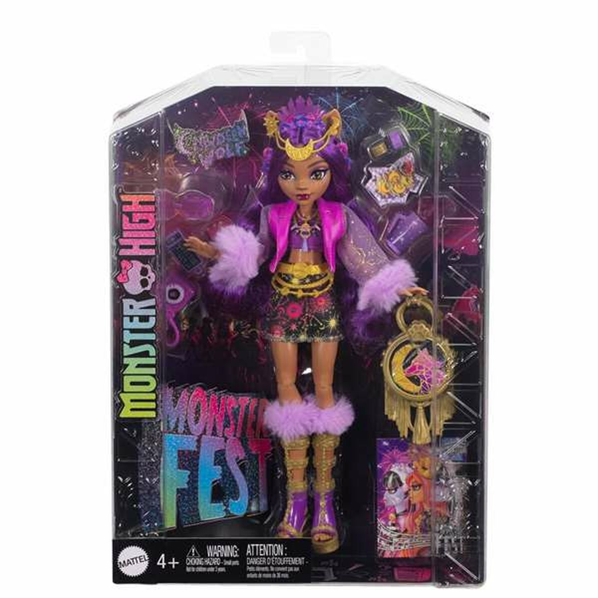 Bambola Monster High Clawdeen Wolf - Disponibile in 3-4 giorni lavorativi