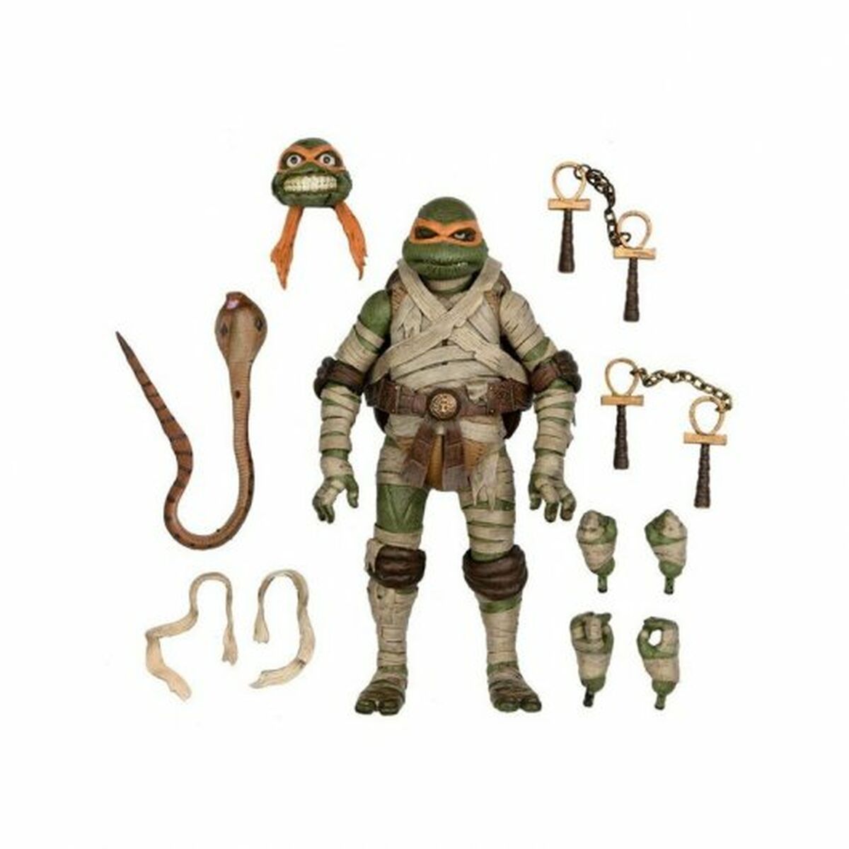 Personaggi d'Azione Neca Michelangelo Mummy Moderno - Disponibile in 3-4 giorni lavorativi Neca