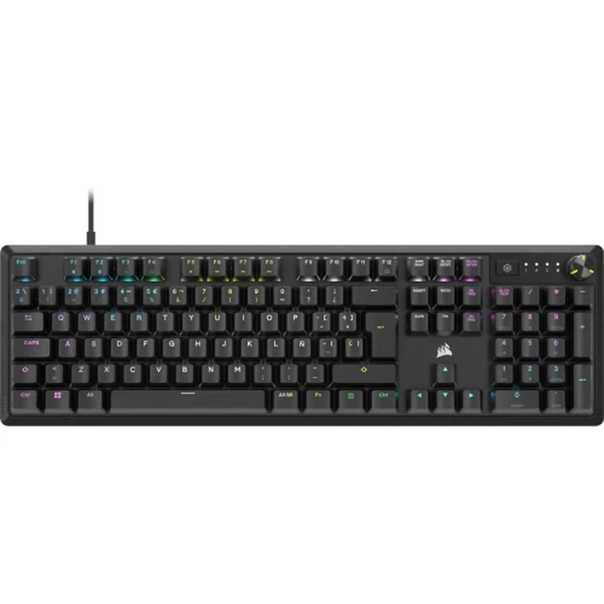 Tastiera Corsair K70 CORE RGB Qwerty portoghese - Disponibile in 3-4 giorni lavorativi