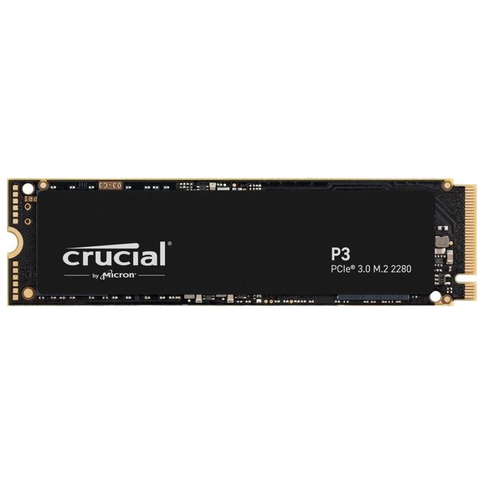 Micron Crucial P3 Ssd 1Tb Interno M.2 2280 PCIe 3.0 NVMe - Disponibile in 3-4 giorni lavorativi