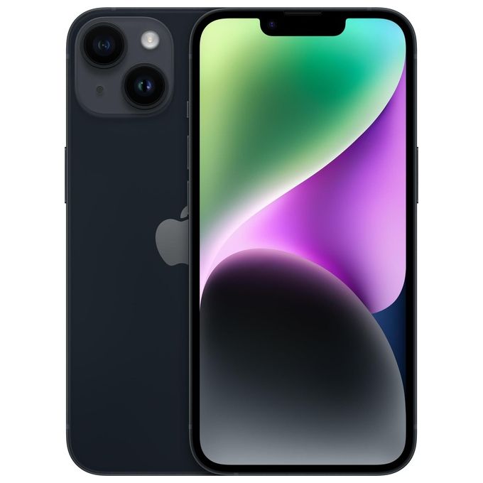 Smartphone nuovo Apple iPhone 14 128Gb 6.1'' Mezzanotte Italia - Disponibile in 3-4 giorni lavorativi