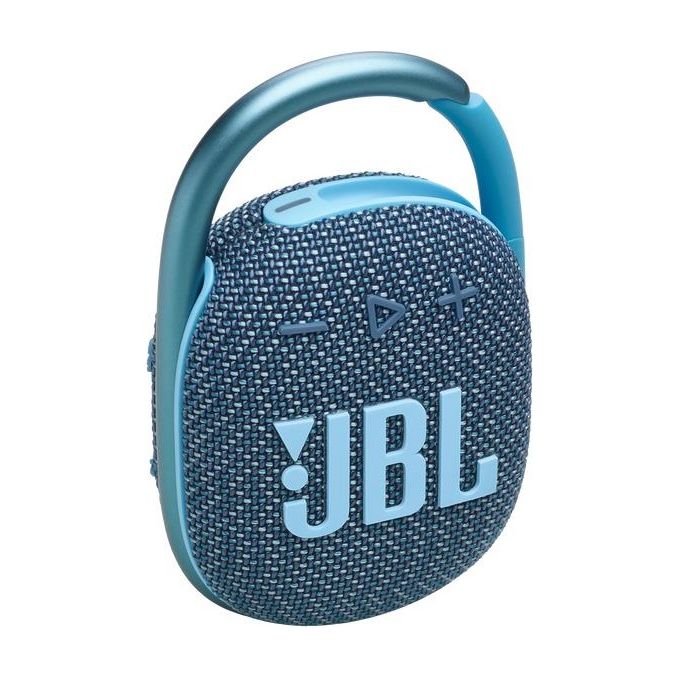 Jbl CLIP 4 Speaker-Cassa Bluetooth Portatile Wireless Resistente ad Acqua e Polvere IPX67- Colore Blu - Disponibile in 3-4 giorni lavorativi