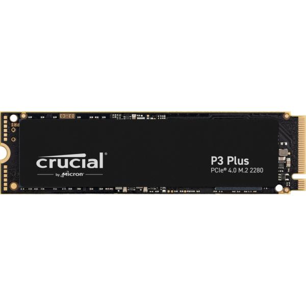 Disco rigido SSD CRUCIAL P3 Plus da 4 TB PCIe 4.0 NVMe M.2 2280 - Disponibile in 3-4 giorni lavorativi