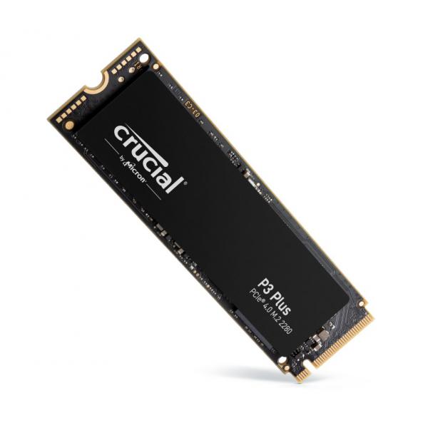 SSD CRUCIAL M.2(2280) 1TB NVME P3 PLUS PCIE4.0 READ:5000MB/S WRITE:3600MB/S - CT1000P3PSSD8 - Disponibile in 3-4 giorni lavorativi