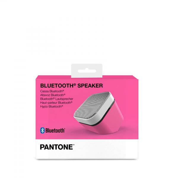 Celly, Speaker Fluo, Cassa Bluetooth con Tecnologia Bluetooth 5.1 e Potenza di Uscita di 3W, Speaker Wireless con Raggio di 10m e Autonomia Fino a 3,5 h, Adatta per Ambienti Chiusi e Aperti, Fucsia - Disponibile in 3-4 giorni lavorativi