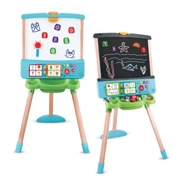 VTECH - Magi Easel Magneti'letters 3 in 1 - Giocattolo in legno FSC - Disponibile in 3-4 giorni lavorativi