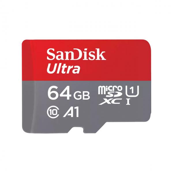 SanDisk Ultra MicroSD 64GB C10 UHS-I SDXC 140MB/s - Disponibile in 2-3 giorni lavorativi