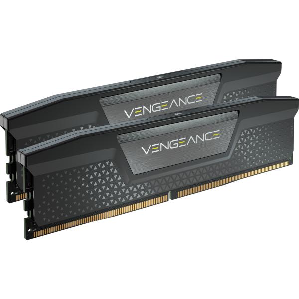 CORSAIR RAM VENGEANCE DDR5 64GB 2X32GB DDR5 4800 PC5-38400 C40 1.1V DESKTOP MEMORY - BLACK - Disponibile in 3-4 giorni lavorativi