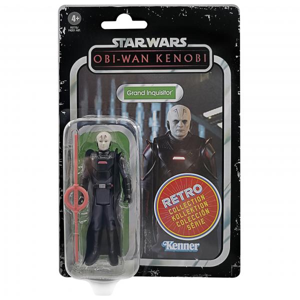 Action figure / Statue HASBRO STAR WARS: OBI-WAN KENOBI - RETRO COLLECTION - GRAND INQUISITOR FIGURE 10 CM - Disponibile in 2/3 giorni lavorativi Hasbro