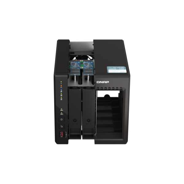 QNAP TS-253E NAS Tower Collegamento ethernet LAN Nero J6412 - Disponibile in 6-7 giorni lavorativi