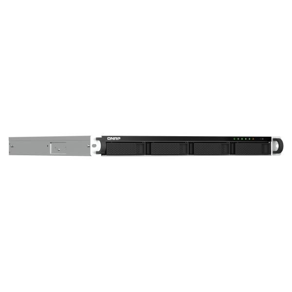 NAS RACK 1U QNAP TS-464U-RP-8Gx4HDD 2.5"/3.5" NOHDD RAM 8GB 2x 2.5GBE 2x USB3.2 1x HDMI Intel Cel N5105/N5095 QuadCore 2x 250W - Disponibile in 3-4 giorni lavorativi