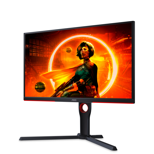 MONITOR AOC 25G3ZM/BK 24.5" VA 240Hz FullHD 1ms A-Sync Pivot USB HDMI/DP - Disponibile in 3-4 giorni lavorativi