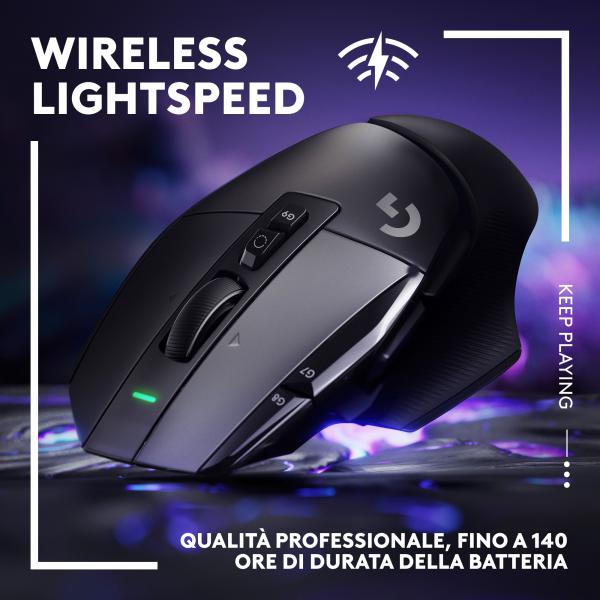 Mouse Logitech G502 X Lightspeed - Disponibile in 3-4 giorni lavorativi