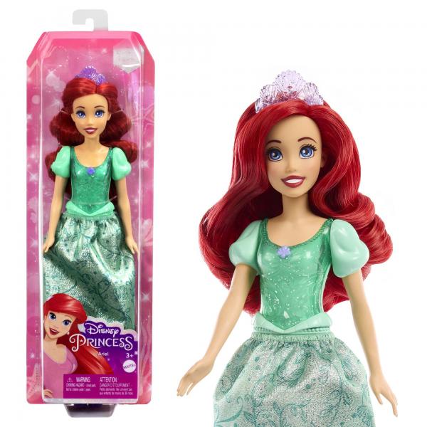 Principesse Disney - Bambola Ariel con vestiti e accessori - Figura - MATTEL - HLW10 - Disponibile in 3-4 giorni lavorativi