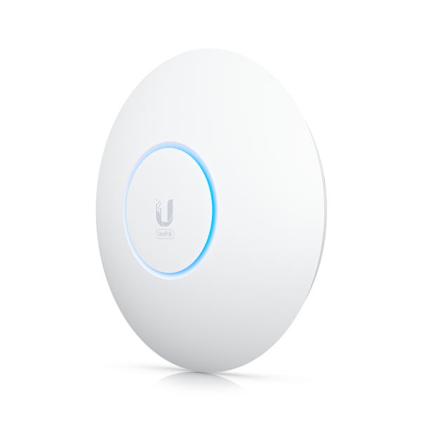 Ubiquiti Networks U6-ENTERPRISE punto accesso WLAN 4800 Mbit/s Bianco Supporto Power over Ethernet (PoE) - Disponibile in 6-7 giorni lavorativi