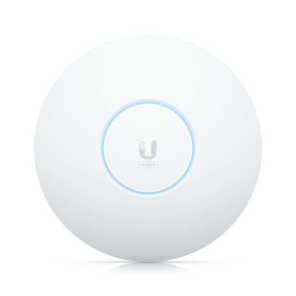 Ubiquiti Networks U6-ENTERPRISE punto accesso WLAN 4800 Mbit/s Bianco Supporto Power over Ethernet (PoE) - Disponibile in 6-7 giorni lavorativi