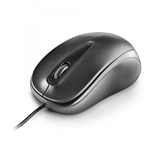 NGS Mouse Easy Delta 1200dpi 3tasti Black - Disponibile in 2-3 giorni lavorativi