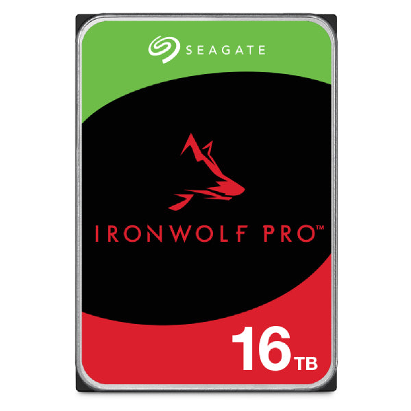 SEAGATE HDD IRONWOLF PRO 16TB 3.5 SATA 6GB/S 7200RPM - Disponibile in 3-4 giorni lavorativi