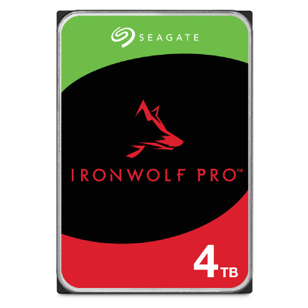 HD SEAGATE IRON WOLF PRO SATA3 4TB 3.5" 7200 RPM 256mb cache 24x7 - NAS HDD - ST4000NT001- Gar. 5 anni/2Y SERVIZIO RESCUE - Disponibile in 3-4 giorni lavorativi