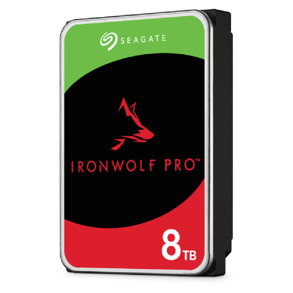 HD SEAGATE IRON WOLF PRO SATA3 8TB 3.5" 7200 RPM 256mb cache 24x7 - NAS HDD - ST8000NT001 - Gar. 3 anni - Disponibile in 3-4 giorni lavorativi