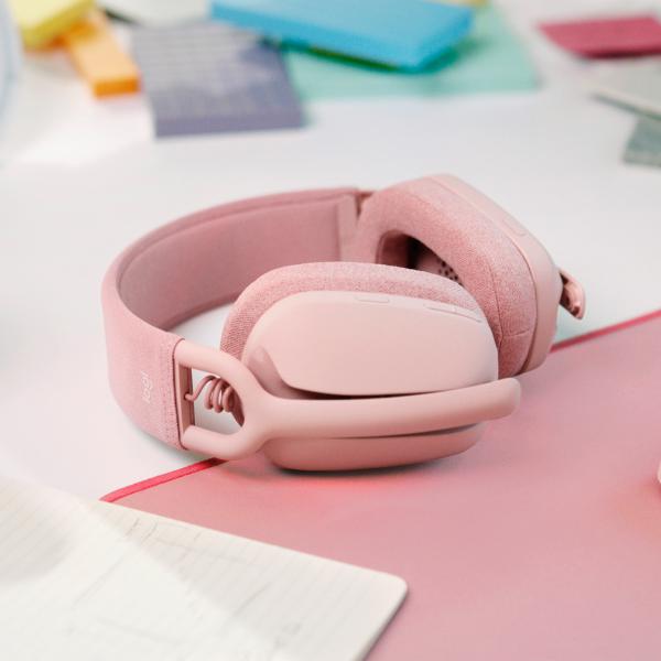 Logitech Zone Vibe 100 Auricolare Wireless A Padiglione Musica e Chiamate Bluetooth Rosa - Disponibile in 6-7 giorni lavorativi