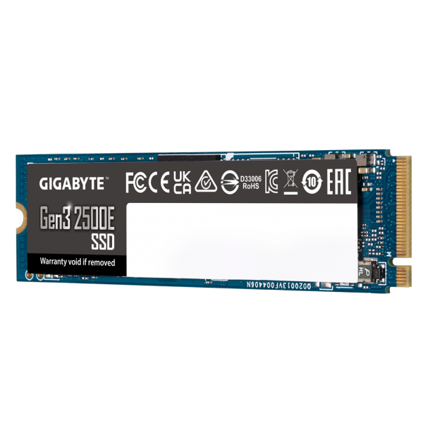 Gigabyte 2500e SSD 500GB M.2 NVMe PCIe Gen 3.0 G325E500G - Disponibile in 2-4 giorni lavorativi