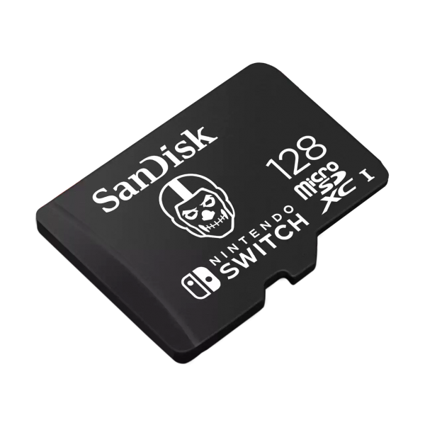 Switch Micro SDXC SanDisk 128GB Fortnite Skull Trooper Accessori - Disponibile in 2-3 giorni lavorativi Sandisk