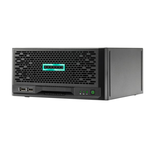 PC Server HPE MICROSERVER GEN10 PLUS V2 TOWER INTEL XEON E-2314 2,80 GHZ 16 GB RAM 4 X LFF 180 W - Disponibile in 3-4 giorni lavorativi