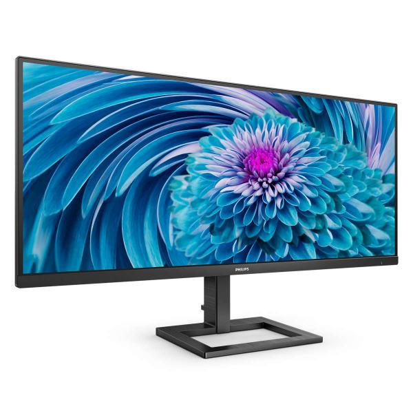 Monitor Nuovo MONITOR PHILIPS LED 34" 21:9 346E2LAE/00 VA 3840x1440 4ms 300cd/m 4.000:1 2x3W MM Reg.H HDMI DP USB-C docking GAMING - Disponibile in 3-4 giorni lavorativi