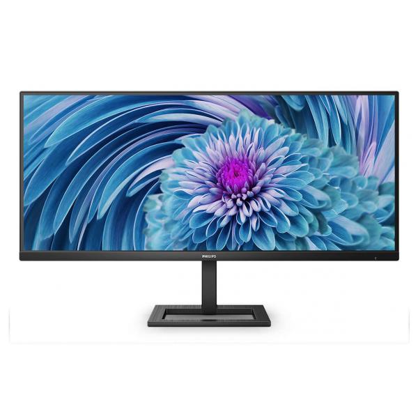 Monitor Nuovo MONITOR PHILIPS LED 34" 21:9 346E2LAE/00 VA 3840x1440 4ms 300cd/m 4.000:1 2x3W MM Reg.H HDMI DP USB-C docking GAMING - Disponibile in 3-4 giorni lavorativi