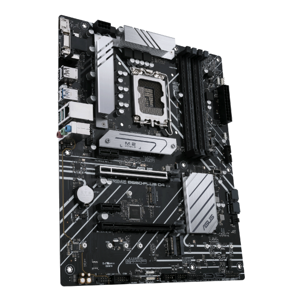 ASUS MB B660, LGA 1700, PRIME B660-PLUS D4, 90MB18X0-M1EAY0 - Disponibile in 3-4 giorni lavorativi