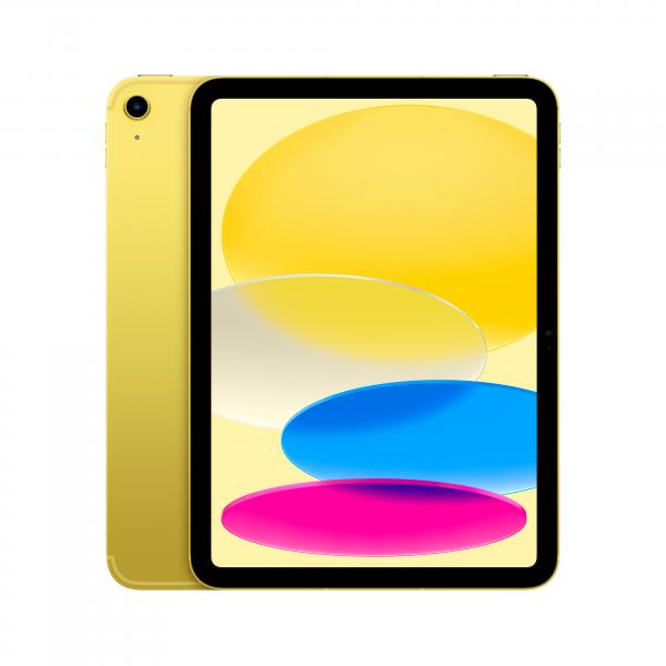 Apple iPad 5G TD-LTE & FDD-LTE 256 GB 27,7 cm (10.9") Wi-Fi 6 (802.11ax) iPadOS 16 Giallo - Disponibile in 6-7 giorni lavorativi