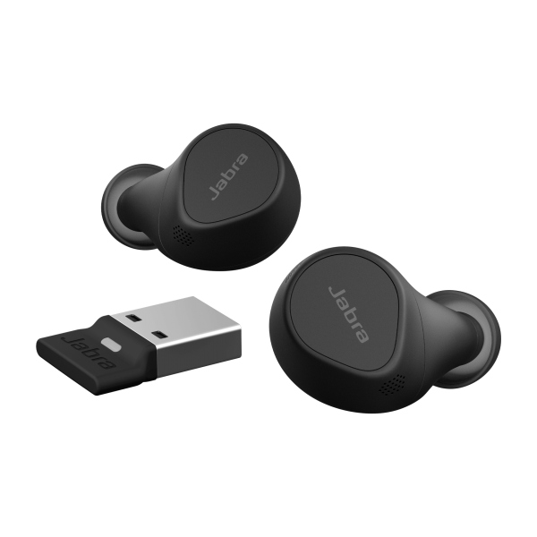 Jabra Evolve2 Buds Auricolare True Wireless Stereo (TWS) In-ear Musica e Chiamate Bluetooth Nero - Disponibile in 6-7 giorni lavorativi