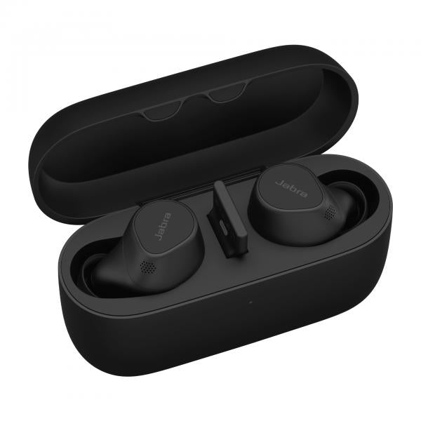 Jabra Evolve2 Buds Auricolare True Wireless Stereo (TWS) In-ear Musica e Chiamate Bluetooth Nero - Disponibile in 6-7 giorni lavorativi