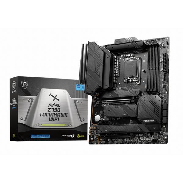 MSI MB Z790, MAG Z790 TOMAHAWK WIFI, LGA 1700, 4DDR5, 2PCI-Ex16, SATA6 - Disponibile in 3-4 giorni lavorativi