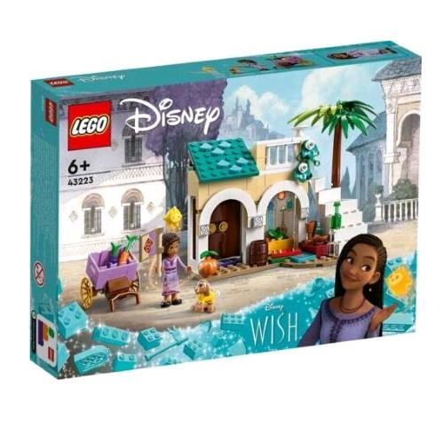 LEGO DISNEY WISH ASHA NELLA CITTA' DI ROSAS CON MINI BAMBOLA E 2 PERSONAGGI - Disponibile in 3-4 giorni lavorativi