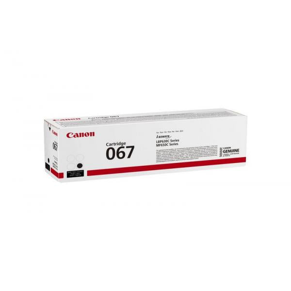 TONER CANON 067 Bk Nero 1.350PP x LBP631CW LBP633CdW MF657CDW MF655CDW MF651CW - Disponibile in 3-4 giorni lavorativi