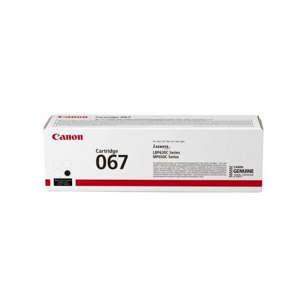 TONER CANON 067 Bk Nero 1.350PP x LBP631CW LBP633CdW MF657CDW MF655CDW MF651CW - Disponibile in 3-4 giorni lavorativi