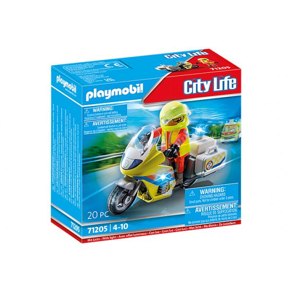 Playset di Veicoli Playmobil 71205 Motocicletta 20 Pezzi - Disponibile in 3-4 giorni lavorativi