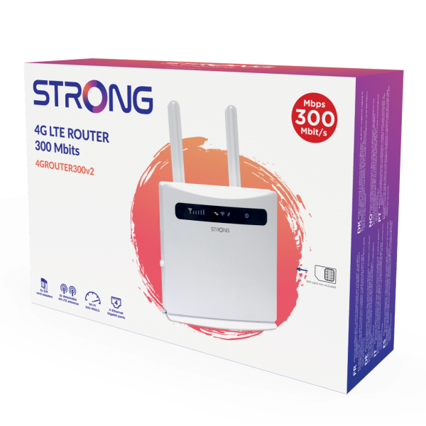 Adattatore USB Wifi STRONG 4GROUTER300V2 - Disponibile in 3-4 giorni lavorativi