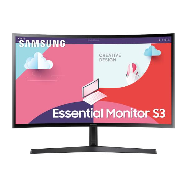 Schermata PC curva - Samsung S24C366AU - 24 FHD - SLAB VA - 4 MS - 75Hz - HDMI / VGA - AMD FREESYNC - Disponibile in 3-4 giorni lavorativi