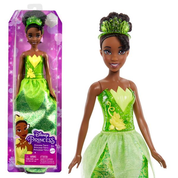 Disney Princess - Tiana 29cm Doll - Mannequins Dolls - 3 anni e + - Disponibile in 3-4 giorni lavorativi