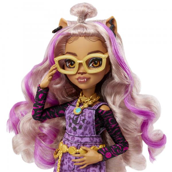 Monster High - Clawdeen Wolf con animale domestico - Bambola - dai 4 anni in su - MONSTER HIGH - HHK52 - MONSTER HIGH FASHION DOLL - Disponibile in 3-4 giorni lavorativi