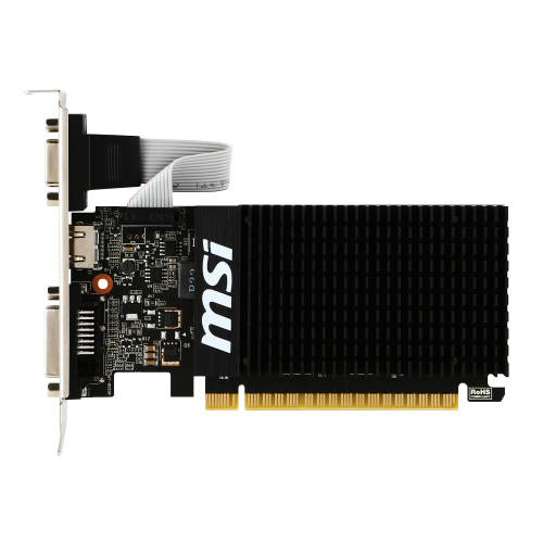 MSI GT710 LOW PROFILE 2GB DDR3 - SCHEDA VIDEO - Disponibile in 3-4 giorni lavorativi
