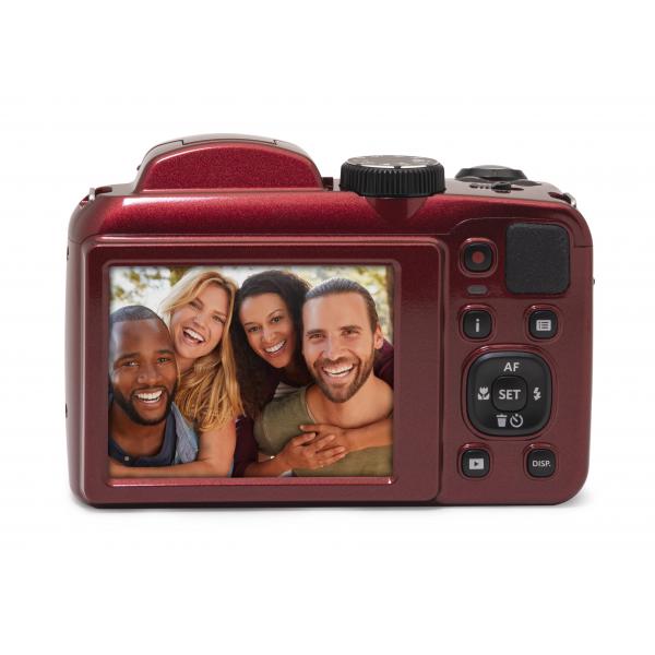 Kodak PIXPRO AZ255 1/2.3" Fotocamera compatta 16,35 MP BSI CMOS 4608 x 3456 Pixel Rosso - Disponibile in 6-7 giorni lavorativi