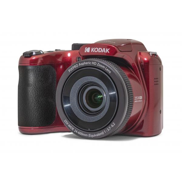 Kodak PIXPRO AZ255 1/2.3" Fotocamera compatta 16,35 MP BSI CMOS 4608 x 3456 Pixel Rosso - Disponibile in 6-7 giorni lavorativi