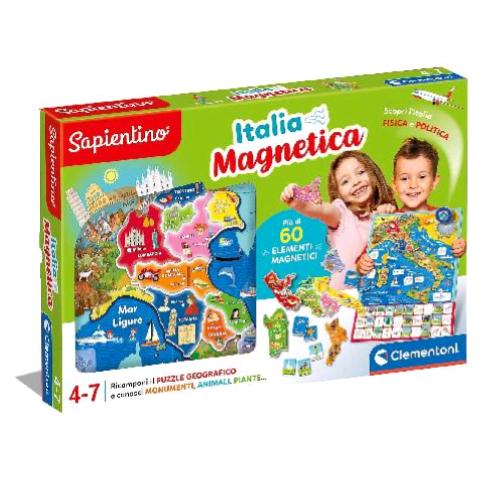 GEO PUZZLE MAGNETICO ITALIA - Disponibile in 3-4 giorni lavorativi