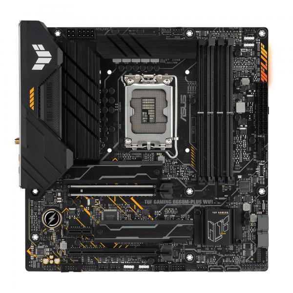 ASUS MB B660, TUF GAMING B660M-PLUS WIFI, LGA 1700, DDR5, 90MB1AZ0-M1EAY0 - Disponibile in 3-4 giorni lavorativi