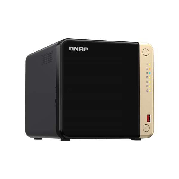 QNAP TS-464 NAS Tower Collegamento ethernet LAN Nero N5095 - Disponibile in 6-7 giorni lavorativi